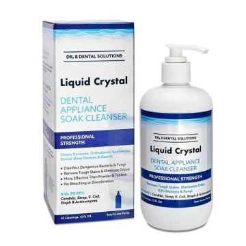 Liquid Crystal Soak Cleanser 12 oz 24/CS