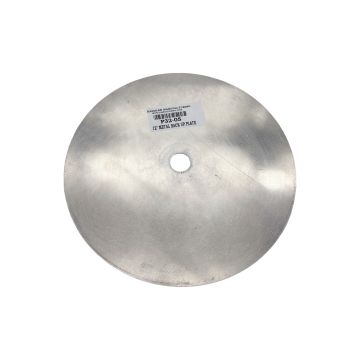 Metal Backup Plate For 12" M/T