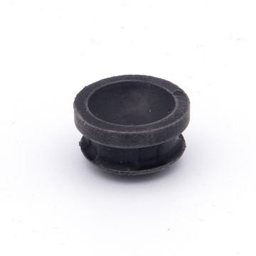 Black Rubber Pressure Button