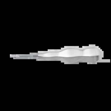 18106 LINDO LEVIN 4 mm STRAIGHT with 6 Saw Serration