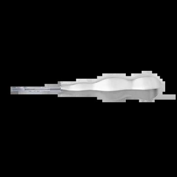 18112 LINDO LEVIN 4 mm CURVED with 6 Saw Serration