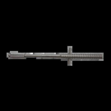 12093D BONE SCRAPER CROSS HANDLE