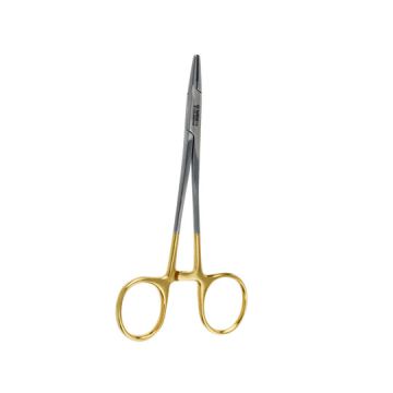 15512 Needle Holders T/C HARSEY STRAIGT  SERRATED 13Cm