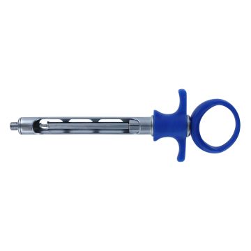 SYRINGE 1.8ML WITH HARPOON BLUE HANDLE
