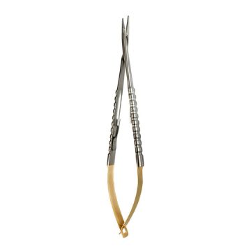 MICRO SURGERY CASTROVIEJO NEEDLE HOLDERS-BLUE LINE