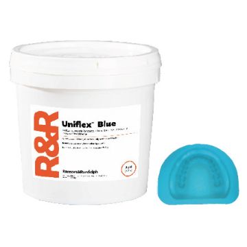 Uniflex duplicating material blue- 2 gallon buckets (2/CS)