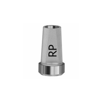Straight abutment RP - on implant (Ext. Hex universal)