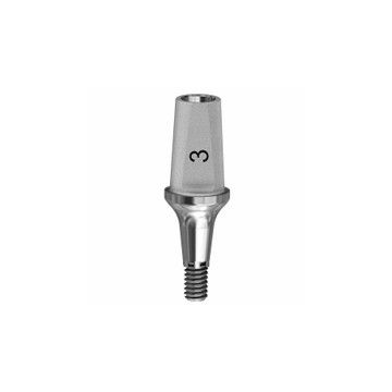 Straight abutment H3,0mm (Int. ANK)