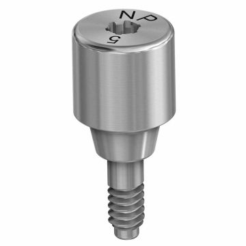 Healing Abutment for Single Unit 5.0mm Collar Height 3.5 (NP)