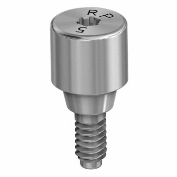 Healing Abutment for Single Unit 5.0mm Collar Height 4.3/5.0 (RP)