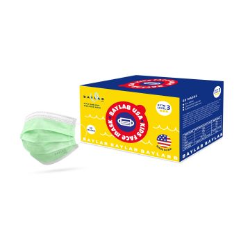 KIDS - ASTM3 3PLY Disposable Mask, Green
