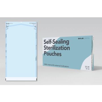 Self-Seal Sterilization Pouch 10.5" X 20"
